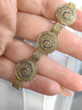 Art Deco Theodor Fahrner Silver Gilt Marcasite Bracelet