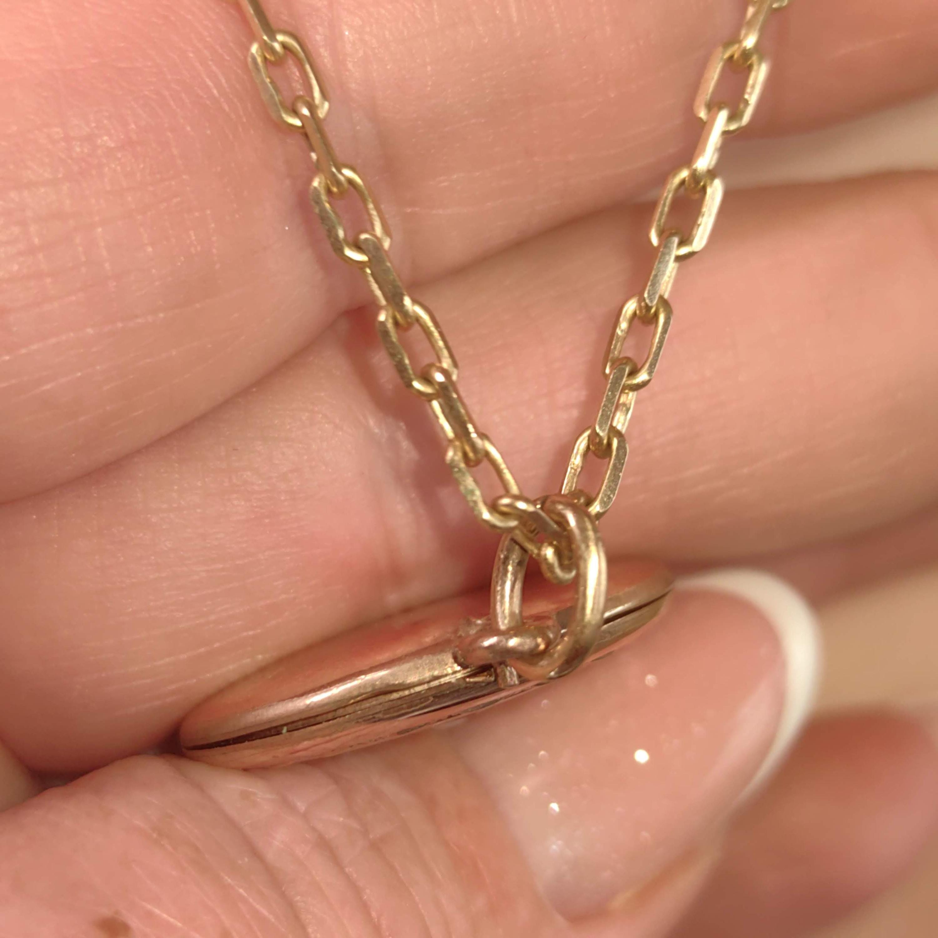 Art Nouveau 1900s Gold Plated Silver Natural Coral & Pearl Pendant Locket Necklace Pendant Picture Holder Gift present for Her Hand Chiseled