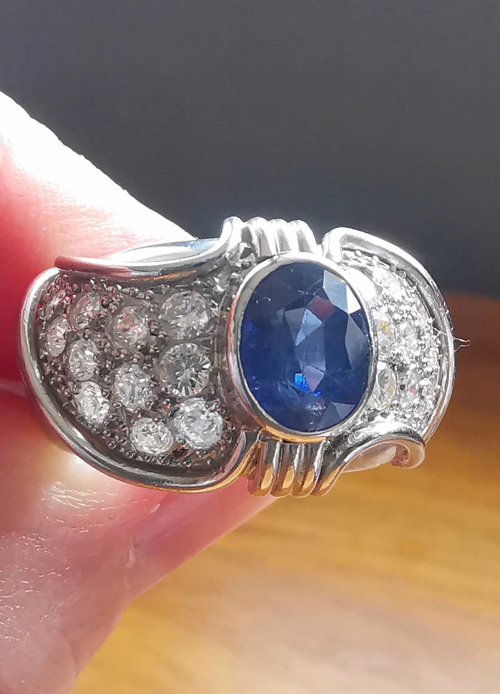 Sapphire ring
