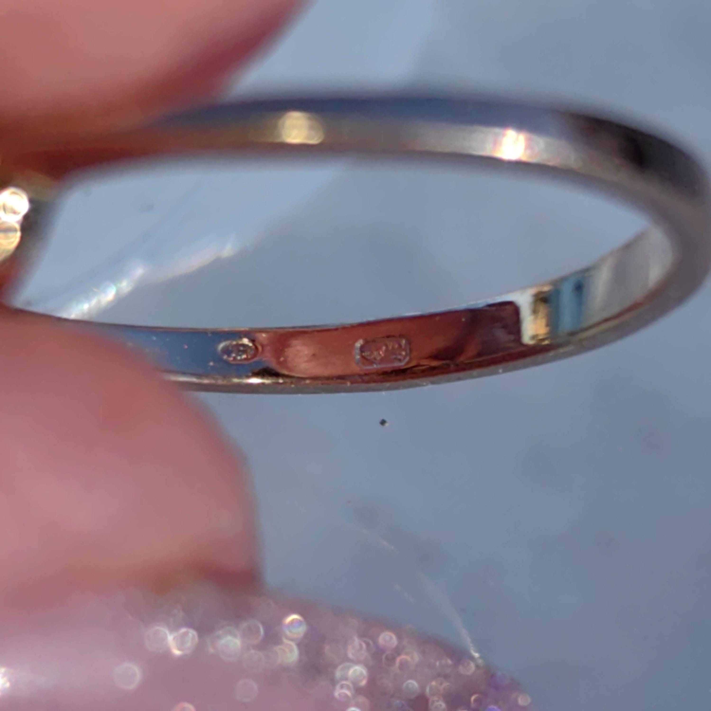 Vintage 14K Gold Diamond Solitaire Ring: Art Nouveau Engagement Ring