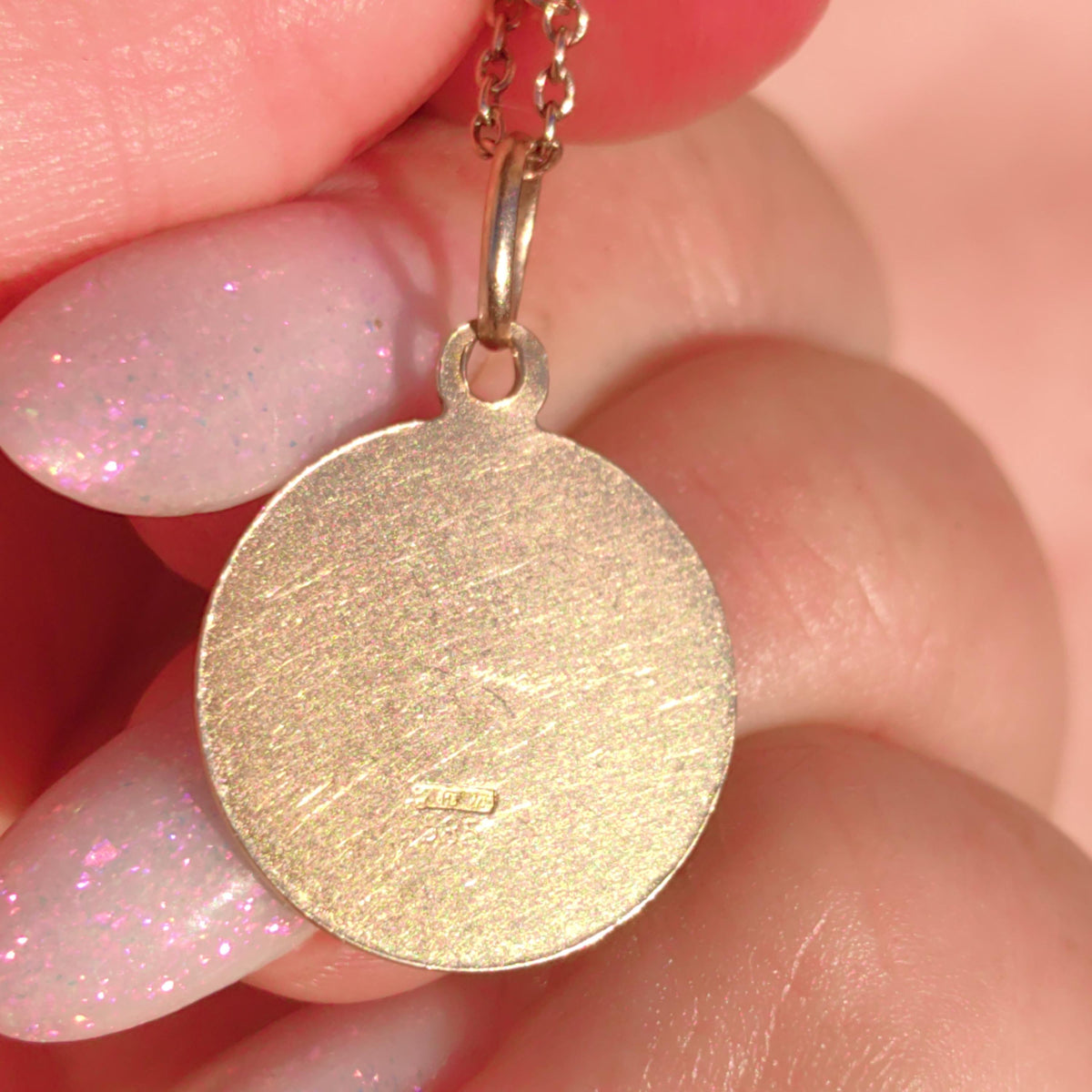 Vintage 14k Yellow Gold Taurus Pendant: Antique Zodiac Charm