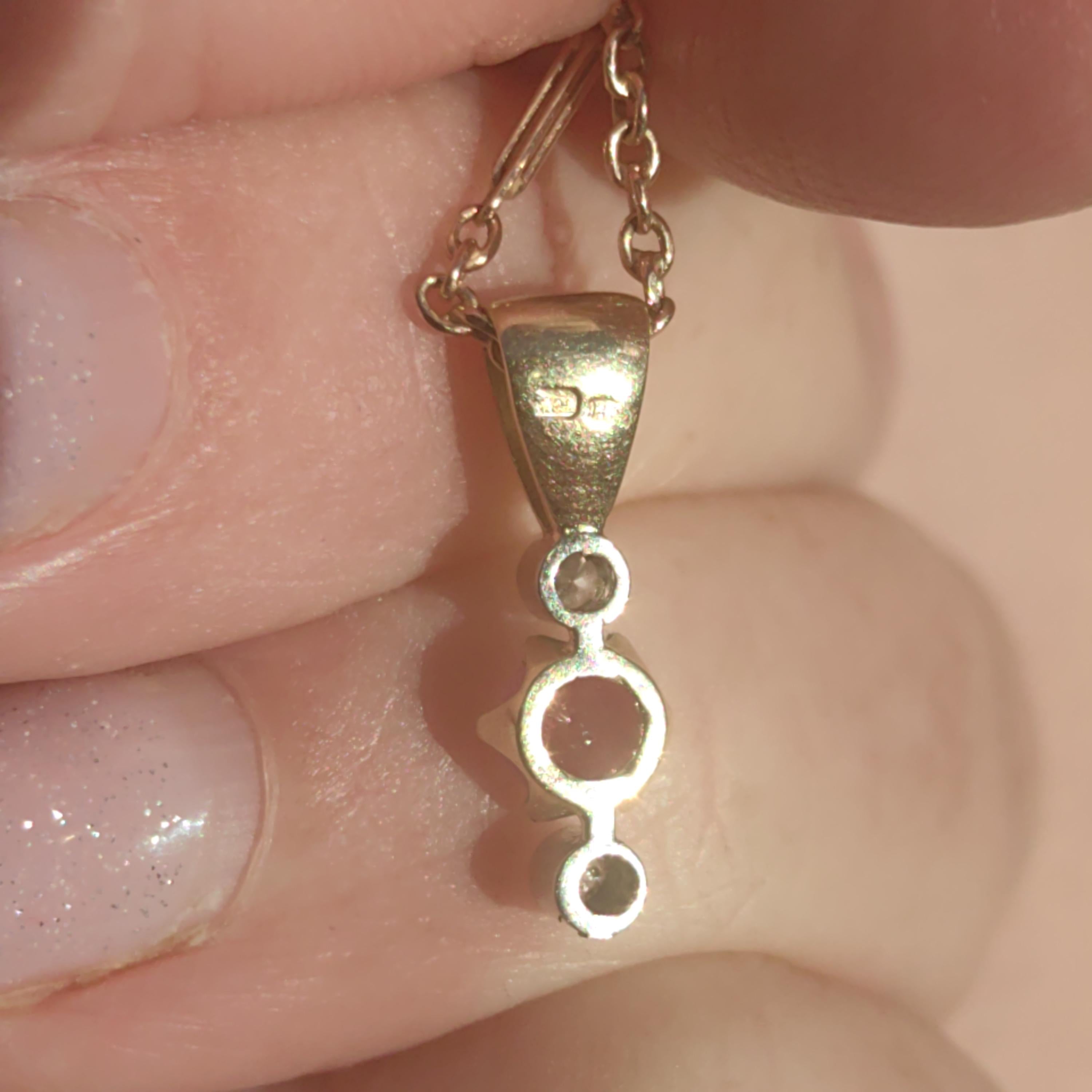 Ruby and Diamond Solid 14k Yellow Gold  Handmade Antique Vintage Pendant Charm