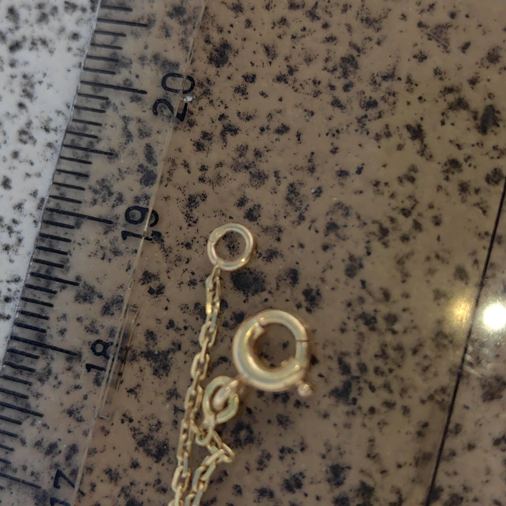 Victorian 1890s French Vintage Solid Yellow Gold Dainty Small Natural Gris Pearl Beaded Chain Necklace Elegant Antique Necklace