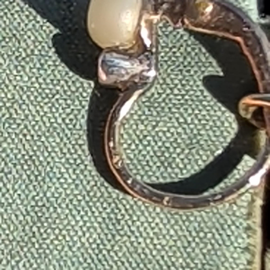 Natural Pearl and Diamond 1900s Art Nouveau Vintage 14K Solid Yellow Rose Gold Dangle Drop Elegant Dainty Feminine Earrings Gift for Her