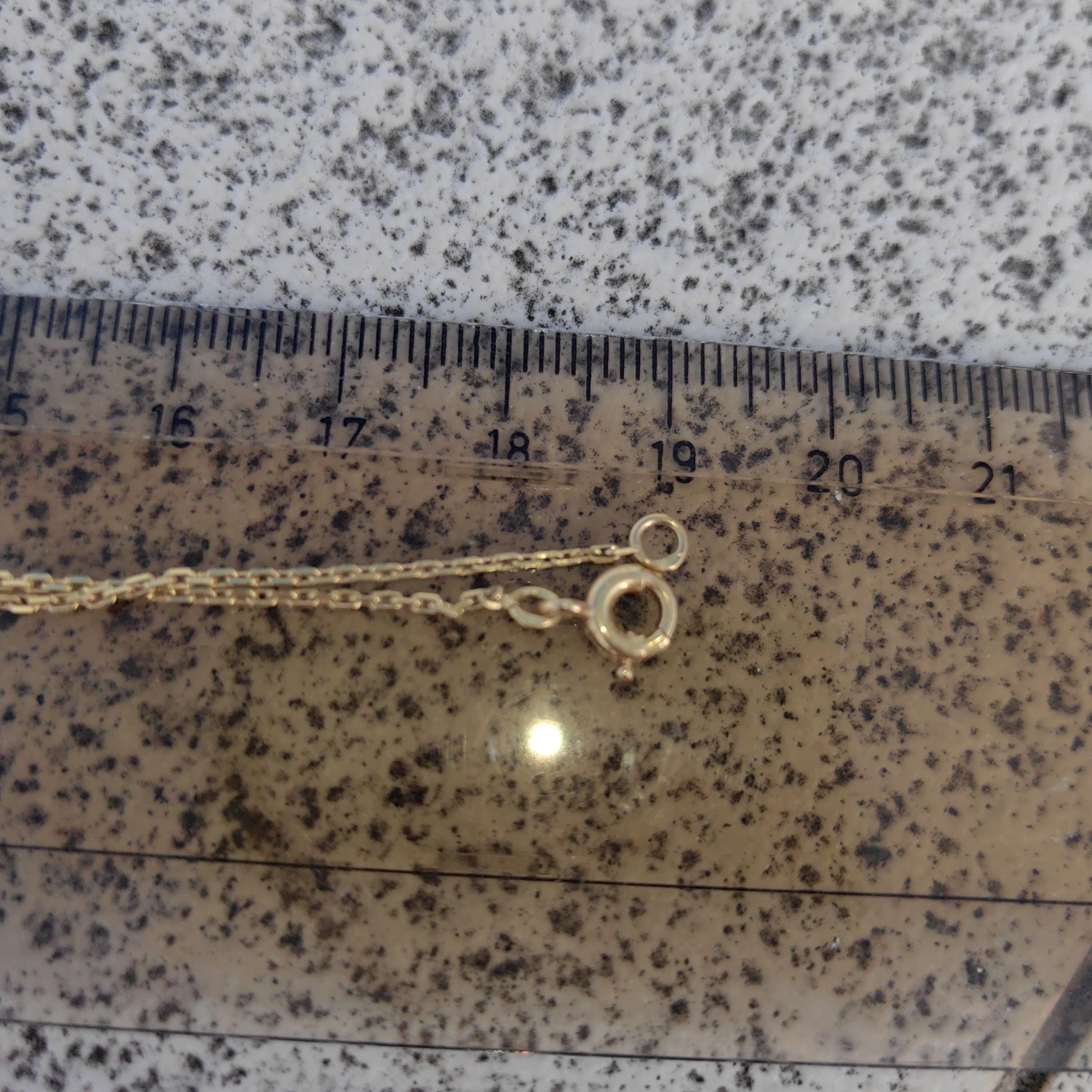 Victorian 1890s French Vintage Solid Yellow Gold Dainty Small Natural Gris Pearl Beaded Chain Necklace Elegant Antique Necklace