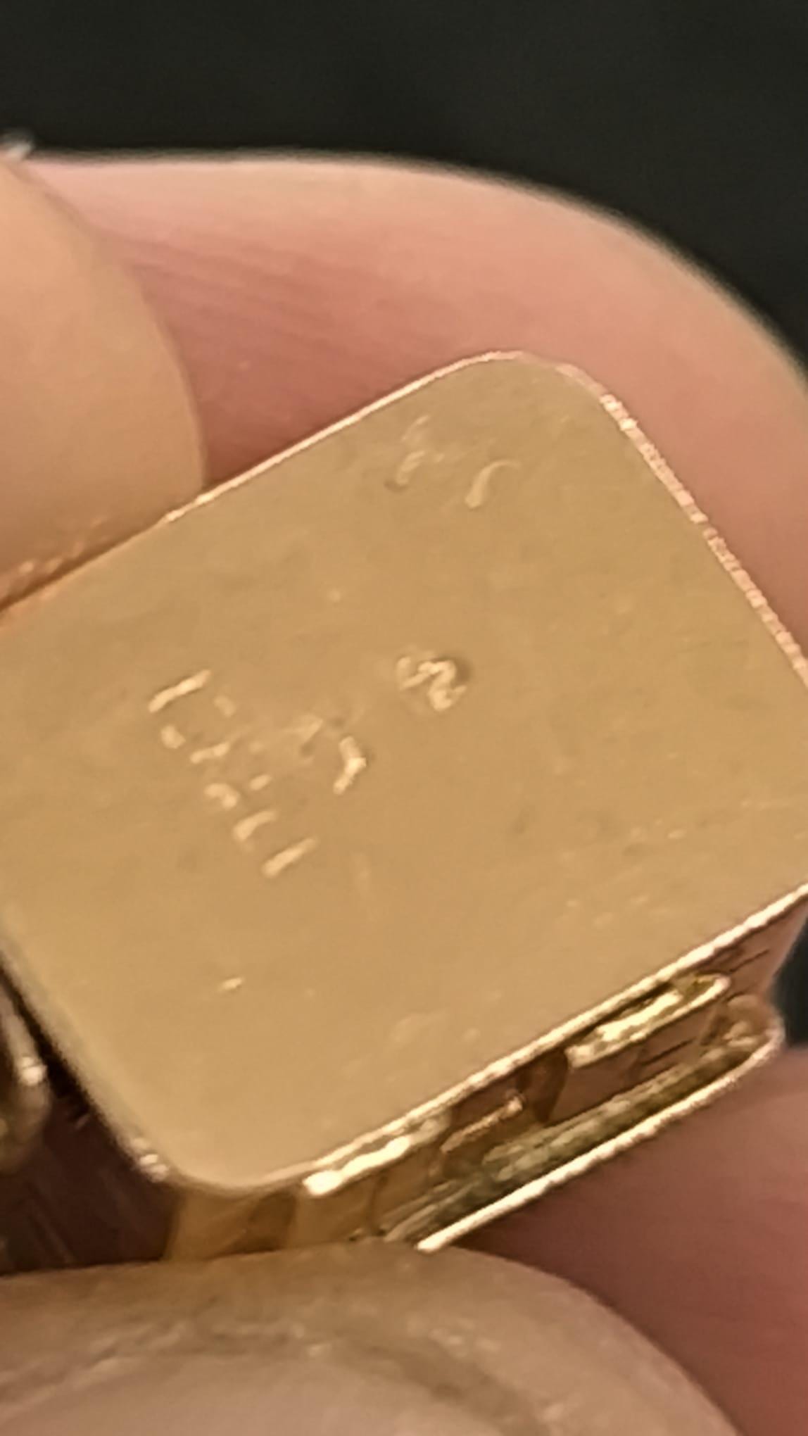 14k Solid Yellow Gold Miniature House Pendant Vintage Handmade Luck Home Charm Housewarming Gift Present