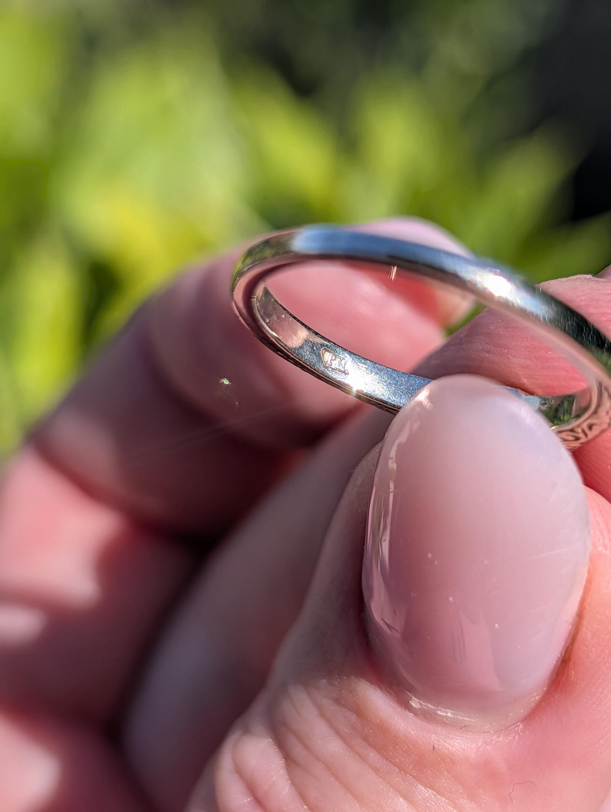 Antique Edwardian Art Nouveau Diamond Solitaire Engagement Ring, 14k Gold Old European Cut Bud Bezel Hand Engraved Ring