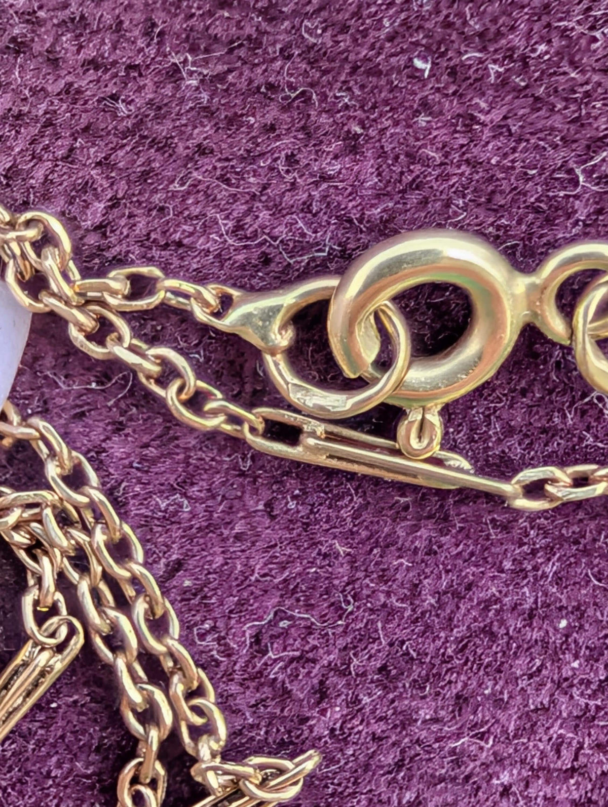 Antique 1920s Art Deco Emerald Pendant Necklace with chain 14k Gold Hallmarked Emerald Cut Gold Chain Jewelry Gift US Duty Free HTS 9706